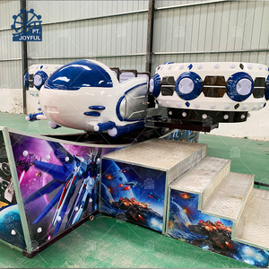 Funfair Attraction Ufo voiture volante enfants adultes parc d'attractions pour intérieur extérieur avec conception 3D gratuite pour votre parc à thème - Product Image 1