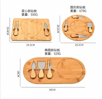 Planche à fromage pliable en stock, plateau de charcuterie portable pour fruits, pain, aliments cuits et beurre, planche de service et de découpe en bois