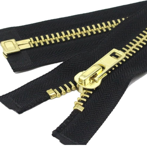 Dawei nhà máy tốt bán Chất lượng cao đến kim loại dây kéo răng đồng với khóa tự động Áo khoác dây kéo đóng mở cuối 3 #5 #7 #10 # - Product Image 1