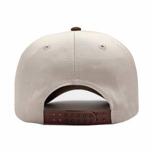 Casquette de baseball en coton durable avec logo brodé 3D personnalisé, design unique bicolore, vente en gros OEM ODM, idéale pour les cadeaux de fête - Product Image 5