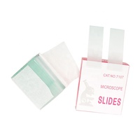 FarmaSino 50 Pieces Microscope Slides with Pre-Cleaned for Basic Biological Science Education