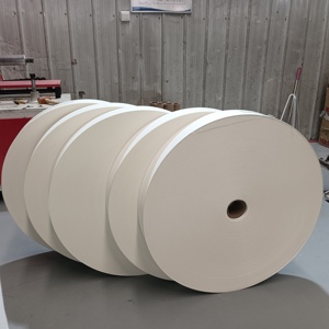 Double Side PE Coated cup bottom Paper Roll 170gsm Waterproof for <b>Logistics</b> <b>Packaging</b> Offset Printing - Product Image 6