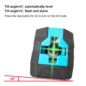 Mini strumenti di misurazione del livello Laser portatile nuova Mini tasca a 2 linee livello Laser verde all'aperto - Product Image 5