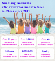 Xuanlang – Nouveauté Ensemble trois pièces de maillot de bain bikini pour femme, à lacets, imprimé léopard, à carreaux et fleurs, épaules dénudées, pour la plage