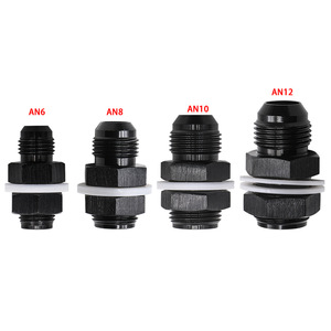 Conector Separador de Celdas de Combustible AN6 AN8 AN10 AN12 de Aleación de Aluminio con Junta para Modificación de Automóviles - Product Image 1