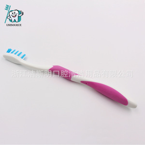 Cepillo de dientes con cerdas suaves y mango ergonómico para adultos, cepillo de dientes manual - Product Image 3