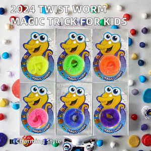 Giocattolo Magico Verme Contorto in Confezione di Peluche, Novità 2025, per Bambini Unisex, Accessori Magici Adatti ai Principianti - Product Image 2