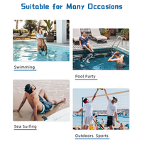 Summer Male Beach Board Boardshorts Surf Custom Shorts & swim Islam Swim Shorts Musulman Men's Halal Islamic Swimming Trunks