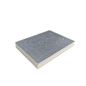 Unt 20 mét <span class=keywords><strong>pre</strong></span>-cách điện Polyurethane PU FOAM Duct Panels đối với HVAC Hệ thống điều hòa không khí PIR tấm cách nhiệt với lá nhôm - Product Image 3
