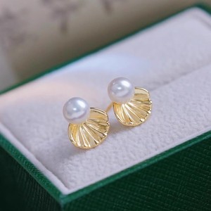 Accesorios de Plata S925 para DIY con Perlas, Cuentas de 5-7mm, Pendientes con Base Vacía, Modelo 22324, Joyería de Moda - Product Image 1