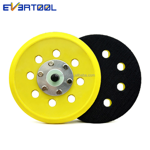 Evertool 125mm trở lại Pad kép hành động ngẫu nhiên quỹ đạo Sander Grip Đĩa 5 "Sanding ủng hộ Pad - Product Image 1