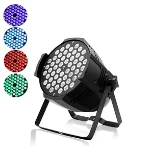 Lampu DJ Ramping Mini Populer 54 Buah Lampu Par LED RGBW 4 In 1 untuk Pernikahan/Pesta/Disko/Karaoke