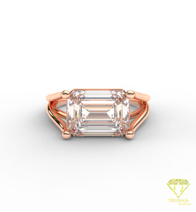 Export Quality High Moissanite Engagement Ring <b>for</b> Elegant Bridal Jewelry Engagement Event and Special Moments At Best Price - Product Image 2