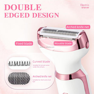 <span class=keywords><strong>Rasoir</strong></span> électrique portable <span class=keywords><strong>pour</strong></span> hommes et femmes, étanche IPX7, épilateur humide et sec, rechargeable par USB, <span class=keywords><strong>rasoir</strong></span> <span class=keywords><strong>pour</strong></span> bikini, aisselles, <span class=keywords><strong>visage</strong></span>, nez, sourcils - Product Image 4