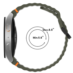 <span class=keywords><strong>Bracelet</strong></span> en silicone à bouton rapide pour Samsung <span class=keywords><strong>Galaxy</strong></span> <span class=keywords><strong>Watch</strong></span> 7 6 5 <span class=keywords><strong>4</strong></span> 44mm <span class=keywords><strong>40mm</strong></span> 5Pro 45mm Band <span class=keywords><strong>Galaxy</strong></span> <span class=keywords><strong>Watch</strong></span> 6 4Classic 43mm 47mm <span class=keywords><strong>Bracelet</strong></span> - Product Image 4