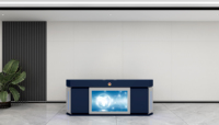 Console de surveillance personnalisée, poste de travail modulaire, bureau de luxe