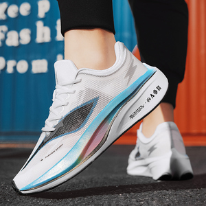 Greatshoes người đàn ông chạy Giày thoáng khí thể thao ngoài trời, giày cổ chạy giày, tùy chỉnh người đàn ông Trắng Sneakers - Product Image 4