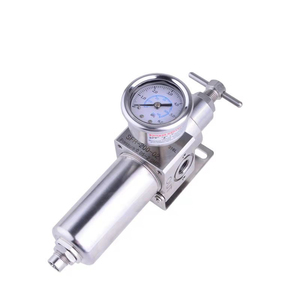 Régulateur en acier inoxydable Fonctionnement pneumatique Filtre régulateur Deux combinaisons SFR2000 1/4\" FRL Fabricant - Product Image 2