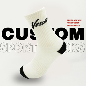Servicio OEM, Diseño de Logotipo Personalizado, Calcetines Deportivos con Patrón Personalizado, Calcetines de Algodón Personalizados para Hombre - Product Image 2