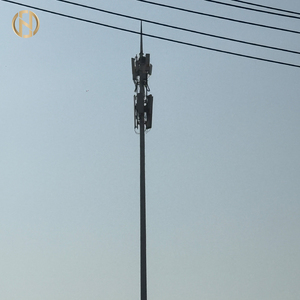 Настраиваемая стальная монопольная опора для антенн связи 5G и мобильных телефонов - Product Image 4