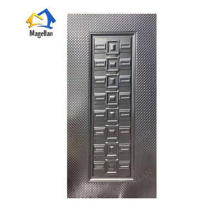 <span class=keywords><strong>Prix</strong></span> d'usine Nouveaux modèles Porte en relief Moulé Panneau estampé Peau de porte en acier à vendre - Product Image 2
