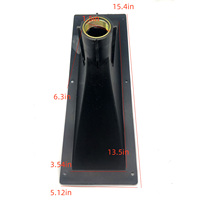 Corne en plastique professionnelle Line Array 301 avec pièces et accessoires audio de haut-parleur de corne de cuivre à vendre CI