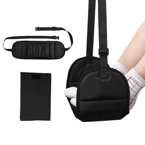 <span class=keywords><strong>Hamaca</strong></span> portátil ajustable con reposapiés para viajes en avión, vuelo largo, autobús, tren, oficina, accesorios <span class=keywords><strong>de</strong></span> viaje para reposapiés, eslinga para pies - Product Image 1