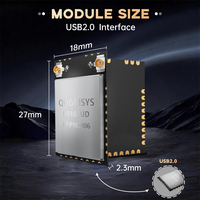 Module WiFi 6 pour NVR O9101UD 886 Mbps USB2.0 2.4G/5GHz BT5.3 DBS pour système de caméra de sécurité IPC