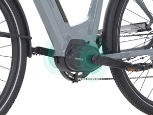 Bicicletta Elettrica Smart Ananda con Motore Centrale, Batteria 36V15Ah, Ricarica Rapida in 3 Ore, Freno a Disco Idraulico, 9 Velocità, Disponibile in Stock UE - Product Image 5