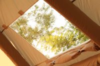 Abri Gonflable Outpost en Oxford 420D 396x270x200cm Kaki PVC Airbeam Lodge Glamping Vente en Gros