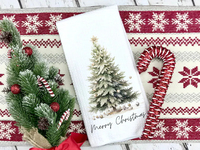 6 pièces noël suédois torchons réutilisables rouge blanc arbre de noël flocon de neige renne Design8 * 8 pouces torchons de cuisine pour la cuisson