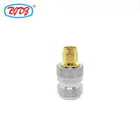 Adaptador Coaxial RF de Fábrica de 50 Ohmios y 6 GHz, Conector SMA Macho a Conector N Hembra, Convertidor de Latón y Cobre para Conectores de Antena Wifi