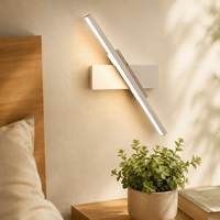 Applique murale LED Art Déco européenne en métal doré et noir, verre blanc chaud, éclairage décoratif moderne encastré pour salon