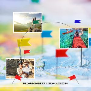 หมุดปักกระดาน 7 สี สำหรับสำนักงาน ขายส่งจากโรงงาน ผลิตโดยตรงจากโรงงาน หมุดติดผนัง หมุดติดแผนที่ (มีให้เลือก) - Product Image 3