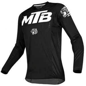 Maillot de Ciclismo de Manga Larga para Hombre FOXFTA, para <span class=keywords><strong>MTB</strong></span>, BMX, ATV, Descenso, Motociclismo Todoterreno, Transpirable, de Secado Rápido, en Poliéster - Product Image 3