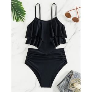 Traje de Baño de Lujo Personalizado de Una Pieza, Traje de Baño Push-Up para Mujer, Mini Bikini de Tiras, Conjunto de Ropa de Playa, Trajes de Baño para Mujer - Product Image 1