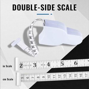 Self-tightening Measure Tape 150cm/60 Inch Body <b>Measuring</b> Ruler Crafts Sewing Tailor Measurement <b>Tools</b> Automatic Circle Ruler - Product Image 3