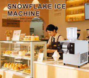 Machine à glace pilée commerciale neuve, fabrication OEM, directement de l'usine, 220V 110V pour restaurants et commerces de détail, 80kg - Product Image 3