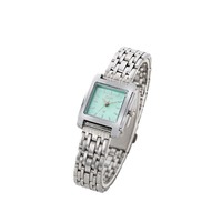 Jam Tangan Swiss Dial Kecil Bisnis Pria & Wanita dengan Sabuk Baja Retro Eropa & Amerika Serikat, Mode Mewah Ringan, Grosir
