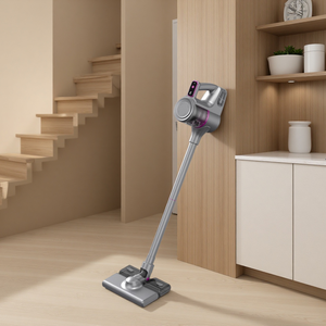 <span class=keywords><strong>Aspirateur</strong></span> de voiture portable 5 en 1 sans fil, aspiration puissante, ultra silencieux, petit outil anti-acariens, pour poils d'animaux, maison et voiture - Product Image 1