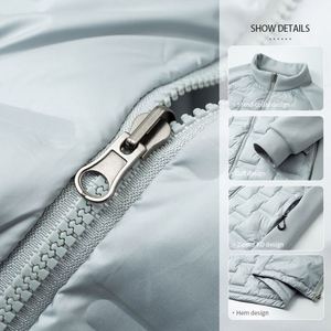 New Arrival Winter <b>Lightweight</b> Sports Outdoor Warm Windproof <b>Men</b> Women <b>Jacket</b> Hiking Clothing Custom 3D Embroidered logo - Product Image 2