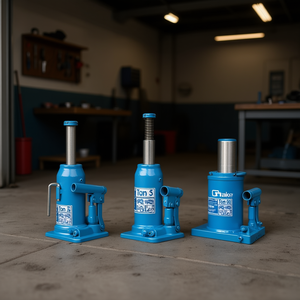 Cric hydraulique à bouteille Ttake, capacités de levage de 3, 5, 20 et 50 tonnes pour la réparation et l'entretien des véhicules - Product Image 3
