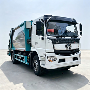 Camión Compactador de Basura SHACMAN Delong 4x2 de 14m³ Euro 5 Euro 6, Camión Hidráulico de Recolección de Residuos para Saneamiento Municipal - Product Image 1