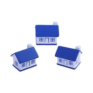 Bulk PU Foam House Shape Stress <b>Balls</b> with Customized Color & OEM Logo Anti-Stress Toys for Marketing Events - Product Image 1