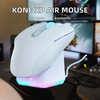 Souris de jeu ergonomique Turtle Beach Kone XP Air RGB personnalisable, sans fil 2,4 GHz, capteur optique 19 000 DPI, autonomie de 100 h