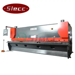 QC12Y 6X2500 swing beam aluminium iron metal steel plate sheet cnc hydraulic shearing machine price