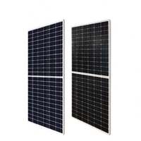 Panneaux solaires PERC demi-cellules bifaciaux pour usage domestique, 400W-600W, montage sur toit, module PV mono avec 420W max.