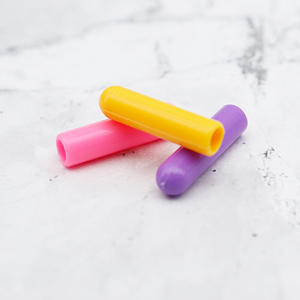 도매 DIY 팔찌 목걸이 보석 만들기 액세서리 플라스틱 다채로운 끝 모자 펜던트 시계 구슬 체인 끝 모자 - Product Image 3