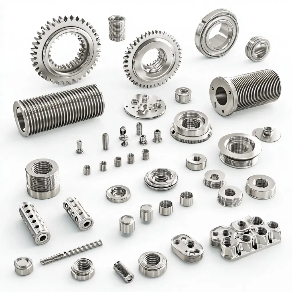 OEM услуги прецизионной обработки для алюминия/нержавеющей стали CNC фрезерные и токарные детали провода EDM и протяжки металла