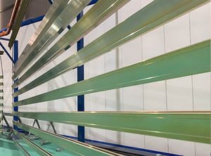 Profilés en aluminium anodisé usinés CNC pour boîtiers LED / électronique, profilés industriels en aluminium grain de bois - Product Image 5